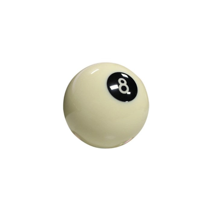 Aramith Reversed 8-Ball – 2 1/4" White