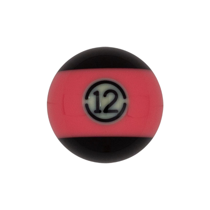 Aramith Tournament Black Pool Balls – 2 1/4" Individual Balls