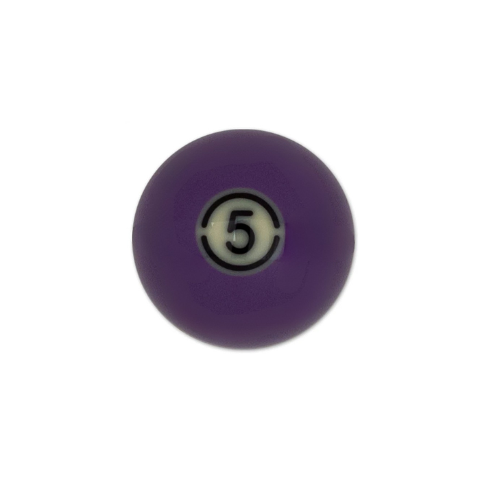 Aramith Tournament Black Pool Balls – 2 1/4" Individual Balls