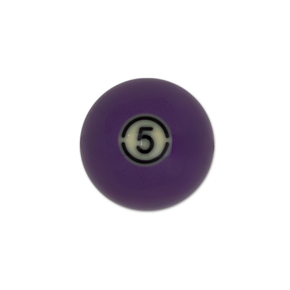 Aramith Tournament Black Pool Balls – 2 1/4" Individual Balls