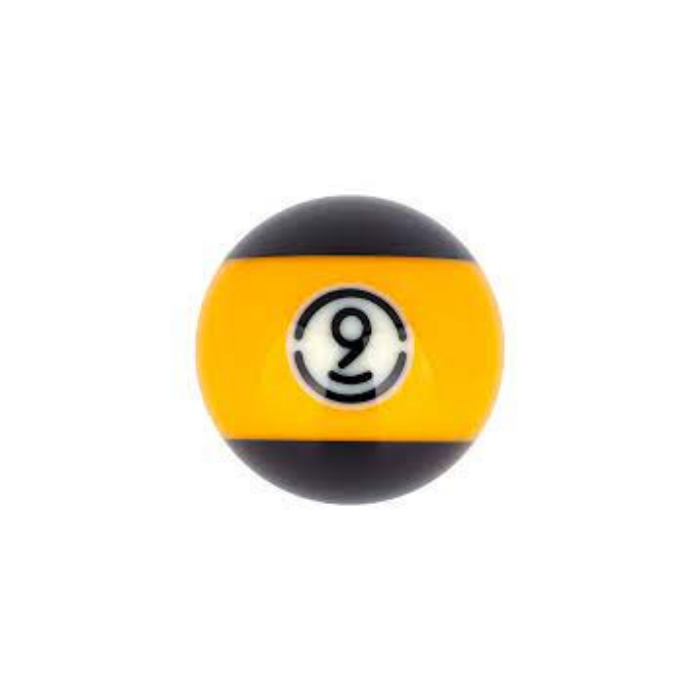 Aramith Tournament Black Pool Balls – 2 1/4" Individual Balls