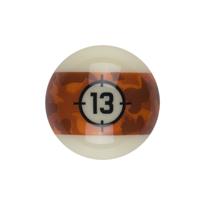 Aramith Camouflage Pool Balls – 2 1/4" Individual Balls