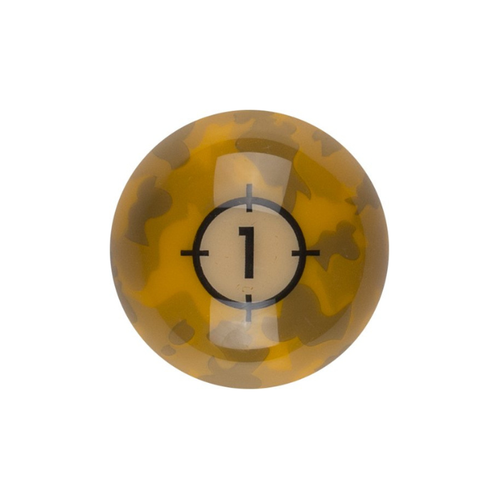 Aramith Camouflage Pool Balls – 2 1/4" Individual Balls