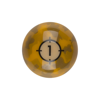 Aramith Camouflage Pool Balls – 2 1/4" Individual Balls