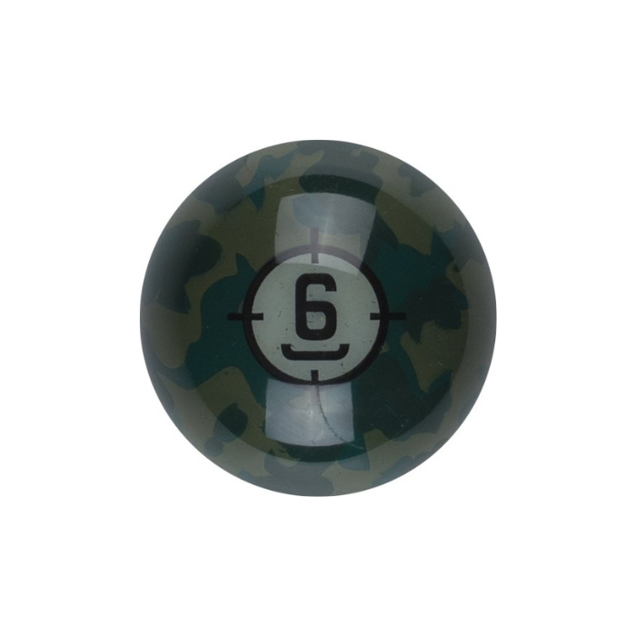 Aramith Camouflage Pool Balls – 2 1/4" Individual Balls