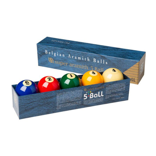 Carom Super Aramith 5-Ball Set AR1065 – 61.5 mm