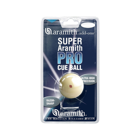 Super Aramith Pro-Cup Cue Ball – 2 1/4" with 6 Red Dots