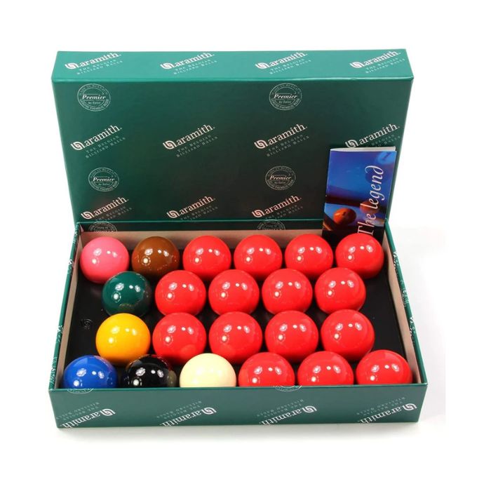 Aramith Premier English Snooker Ball Set – 2 1/4" (22 Balls)