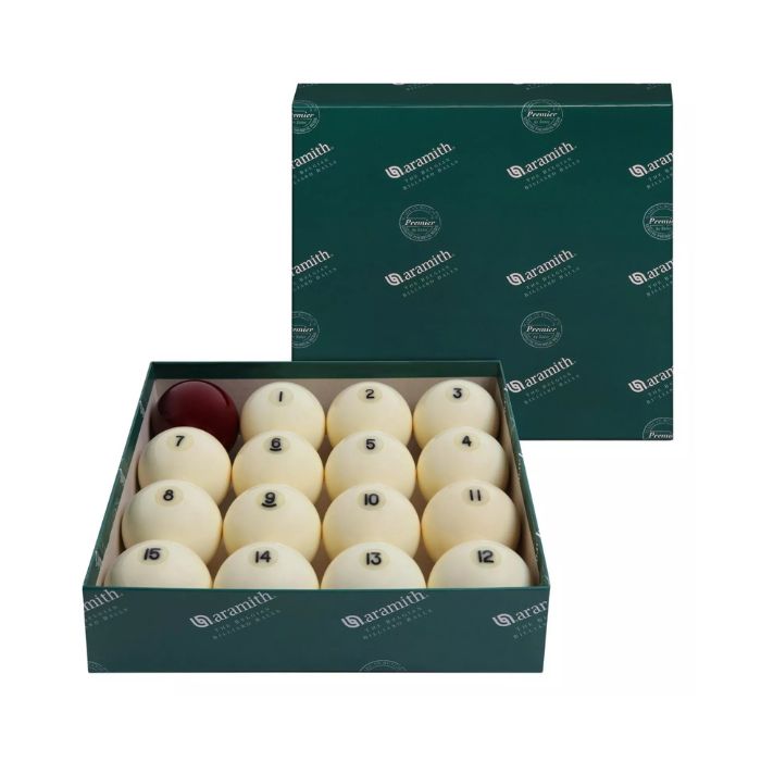 Aramith Premier Russian Pyramid Ball Set – 68mm (16 Balls)