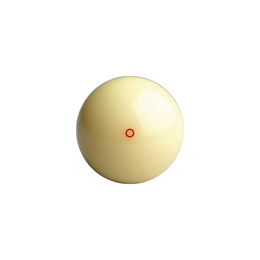 Super Aramith Cue Ball – 2 1/4" with Red Circle