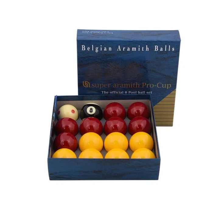 Aramith Super Pro-Cup Pool Ball Set – 2" (50.8mm)