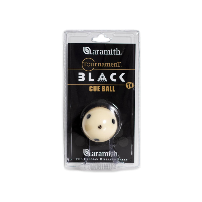 Super Aramith Pro Cue Ball – 2 1/4" with 6 Black Dots