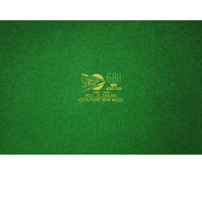 Snooker New Club 28 oz Wool Cloth – Fits 10‑ft & 12‑ft Snooker Tables - English Green