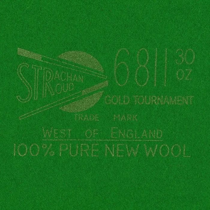 Snooker New Club 28 oz Wool Cloth – Fits 10‑ft & 12‑ft Snooker Tables - English Green