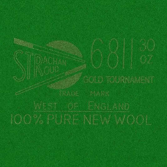 Snooker New Club 28 oz Wool Cloth – Fits 10‑ft & 12‑ft Snooker Tables - English Green