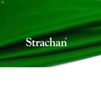Strachan Snooker Cloth 6811 New Club 30 oz English Green